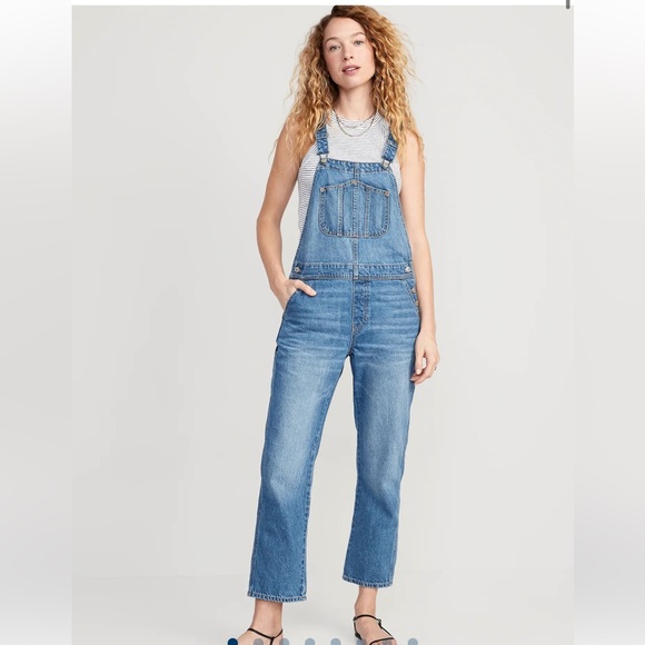 Old Navy Pants - Jean Overalls for Women old navy size 0 never worn